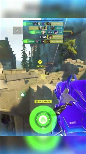 How to Aim on Widow #overwatch2 #overwatchps #overwatchclips #gaming #ow2