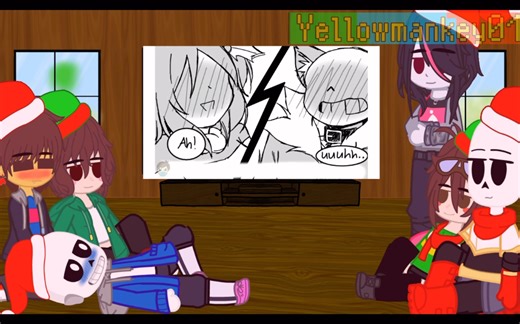 Undertale React to Frantastic Holiday