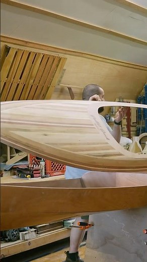 Kayak Deck & Hull get Attached Together!