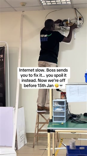 ¿Internet lento? La divertida solución a un problema de oficina