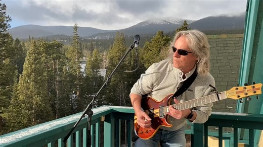 "Ripples" by Genesis. 'Trick of the Tail' was the very first album I heard by Genesis back in the '70's, and along with Entangled, this beautiful song is one of my favorites. I don't like to be told no by the weather, so I wrapped my laptop and audio interface in a bag and went for it. The temperature was 30° on this, the 2nd take. By the 3rd take, the sun was gone and it dropped to 25°. | Richard Geppinger