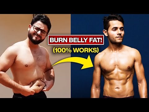 HOW TO BURN BELLY FAT in 90 DAYS! 🇮🇳 (Exercise & Diet Plan)