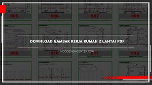 Download Gambar Kerja Rumah 2 Lantai Pdf