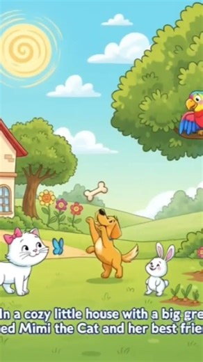 Helping Friends 🐱🤝 | Moral Story for Kids | Cat & Friends Cartoons