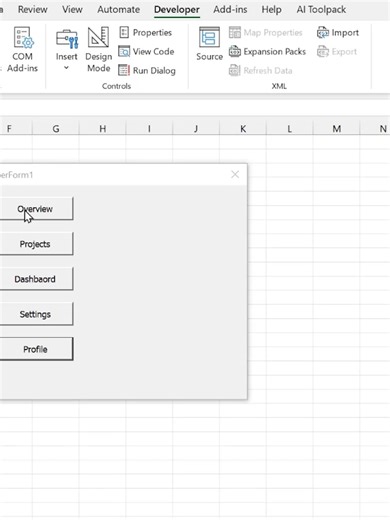 Create an Interactive UserForm in Excel