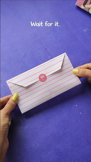 DIY Envelope with One A4 Sheet ✉️