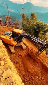 Building Mountain Road with Excavator | Excavator Planet #explore #excavator #Eagles #dozerlife #excavatorporn | Excavator Planet