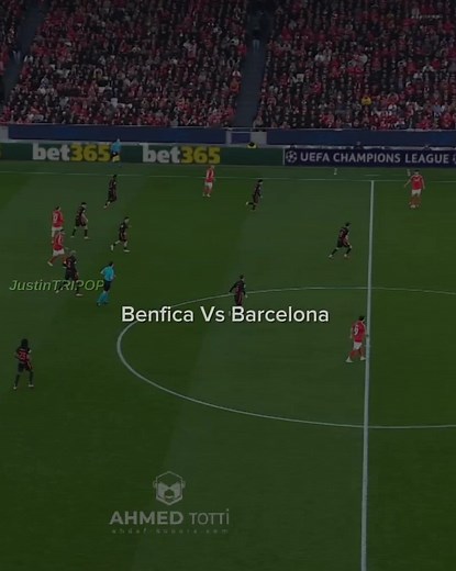 Barcelona vs Benfica Champions League Match Highlights