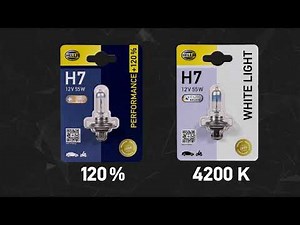 Extra Bulb Power: HELLA "White Lights" and "Performance +120 %" Halogen Bulbs