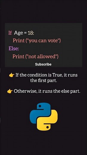 Python If Else Explained in 30 Seconds | Python Tutorial for Beginners