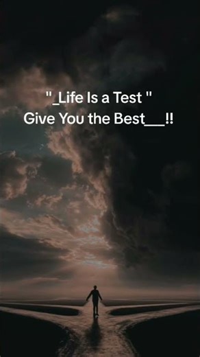 Life is a test #motivation #qoutes
