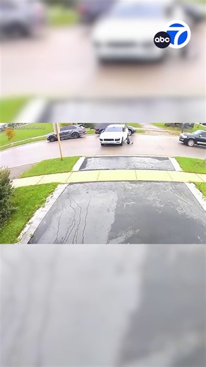 261K views · 2.3K reactions | Shocking video shows the moment a woman stole a Porsche and ran over the owner in Canada. She was test-driving the car after claiming she wanted to buy the vehicle, which was listed for sale. But as soon as the owner left the passenger side, she made a break for it, putting the car in reverse and running him over. Thankfully, he only suffered minor injuries.  Police are still looking for the woman. | ABC7 | Facebook