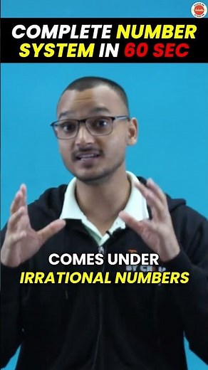 Complete Number System Class 9 in 60 Sec🔥| CBSE 9th Maths Chapter 1 Revision #MathsClass9 #Cbse2024