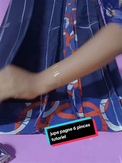 Tuto Jupe Pagne à 6 Pinces, Facile et Pratique