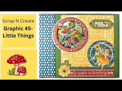 Graphic 45 | Little Things Base Album Build