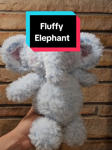Fluffy Elephant Crochet Pattern on Etsy