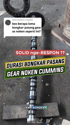 Solo Indah Bengkel on Instagram: "Kalau Kalian kira2 mampu berapa lama cess? Bengkel Bubut & Las Solo Indah Jalan Soekarno-Hatta Kel. Talise Kota Palu, Sulawesi Tengah BENGKEL BUBUT PALU Menyediakan Jasa : Bubut, Milling, Las, Press Dan Spesialis Repair Jaw Crusher Stone /Cone Crusher Serta Juga Menyediakan Jasa Sewa Scafolding, Alat Pertukangan dan Alat Berat (dump Truck, Forklift, Excavator Mini, Dan Towing) Ikuti Juga Kami Di : https://youtube.com/@soloindah #soloindah #soloindahpalu #soloind