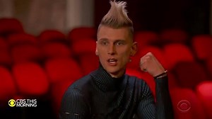 30K views · 85 reactions | CBS This Morning's Anthony Mason speaks with Machine Gun Kelly at the iconic Apollo Theater where he got his big break. Catch him perform in "Play On," to raise funds for the NAACP Legal Defense Fund and WhyHunger, TONIGHT at 8/7c on CBS and CBS All Access. | CBS | Facebook