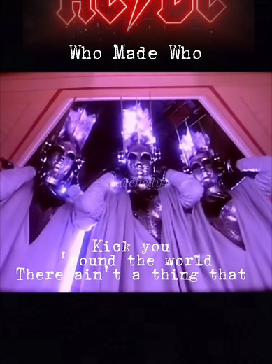 AC/DC - Who Made Who 1986 (OST of Maximum Overdrive) #acdc #whomadewho #maximumoverdrive #music #rock #hardrock #80s #oldisgoldsong #lawas