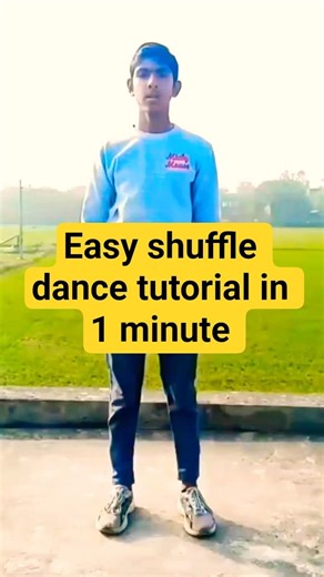 Easy shuffle dance /tutorial #dance #music #shuffle #viralshorts #friendship
