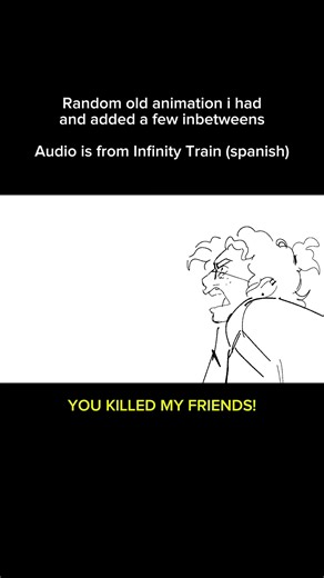 Indigo Train (old animation) #indieanimation #oc