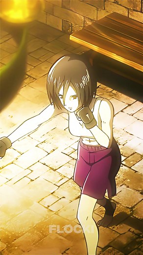 #attackontitan #mikasa #training | mikasa ackerman