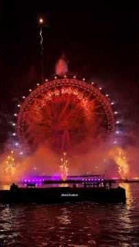 London Welcomes 2026 with Spectacular New Year Fireworks 🎆✨