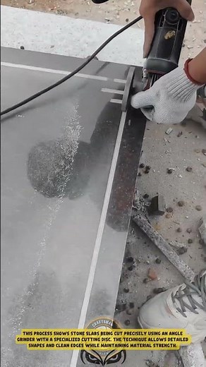 Cutting Ceramic Tiles using Angle Grinder Guide Technique – Good Tools and Machinery in Daily Work