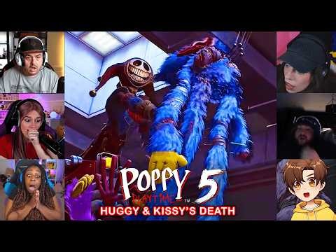 YouTubers’ SHOCKING Reactions to The Huggy & Kissy's Death in Poppy Playtime Chapter 5