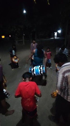 🔥 Night Street Dhol Performance | Full Energy Beat
