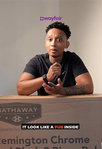 I’m building out my pub set in my studio … Join Me #WayfairCreator #Wayfair @Wayfair