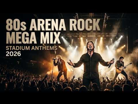 80s Arena Rock Mega Mix (2026) | Stadium Anthems That Never Get Old
