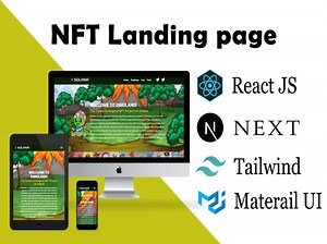 An awesome NFT/Crypto Landing page built with react.js and next.js