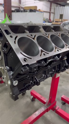 GM 6.0 Core Block and New Dart SHP Block machine prepped and ready to move into assembly 🔥