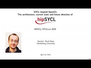 SYCL beyond OpenCL: The architecture, current state and future direction of hipSYCL
