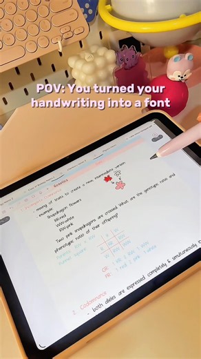 My favorite way of writing notes