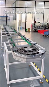 Factory Demo - Precision Circular Chain Conveyor System