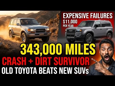 343,000 Miles Later: This 1995 Toyota Land Cruiser Still Runs Perfect While 2026 SUVs Die at 80k