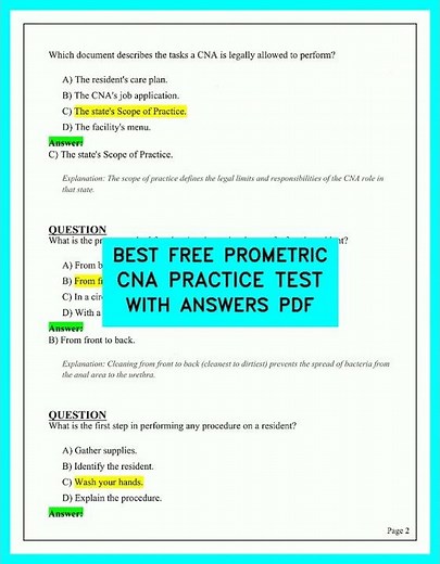 Prometric CNA Practice Test 2026: Pass Your Exam Fast! (Free PDF)