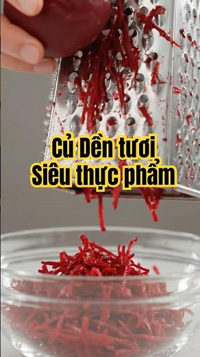 Nước ép Củ dền: "Siêu thực phẩm" cho cơ thể #NướcÉpCủDền #SứcKhỏe #Detox #HealthyDrink #LàmĐẹp