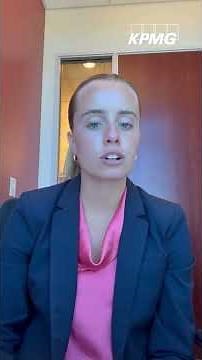 Life as a KPMG Intern: Meet Cambria