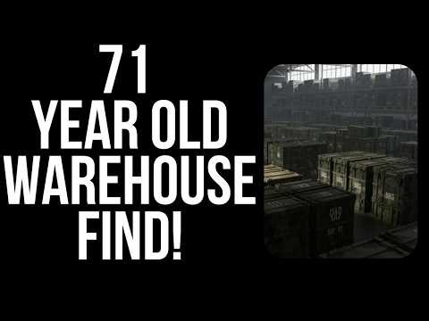 71 YEAR OLD WAREHOUSE FIND!