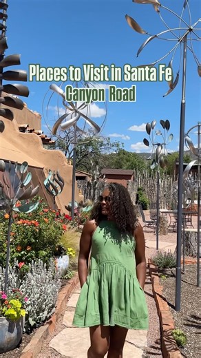 Must-do Santa Fe Activity; Visit Canyon Road! Be sure to visit the bar inside Compound Restaurant.