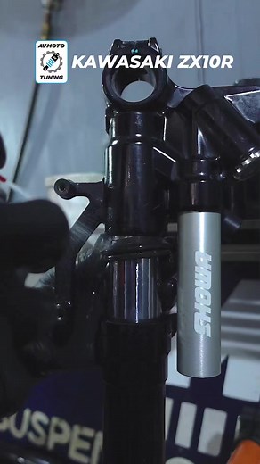 Kawasaki ZX10R Front Suspension Tuning Korning Heneral #fypシ #viral #style #AVMOTOTUNING #suspensiontuningexpert | Avmoto Wholesale-Retail