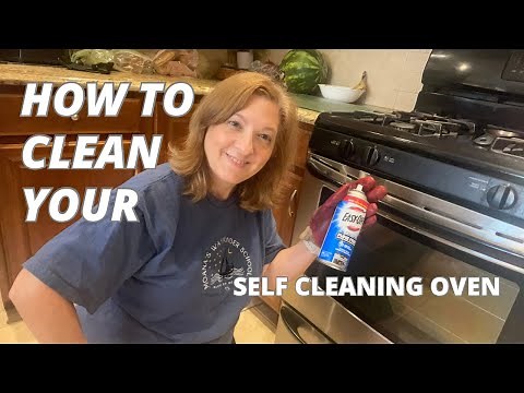 How to Clean your Self Cleaning oven using Easy Off Fume Free!