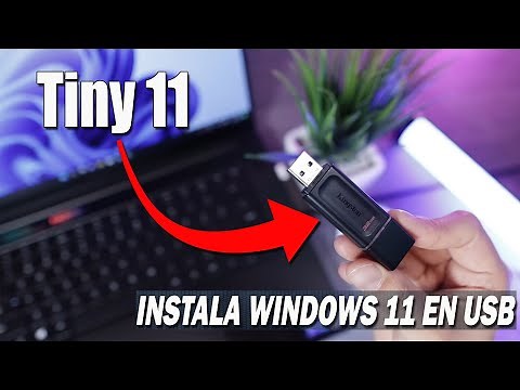 Instala Windows 11 Lite en USB - Windows 11 Portable ☑