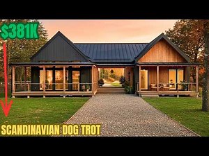 I Found the Most Livable Barndominium Design in 2026 — Scandinavian Dog Trot With Wraparound Porch