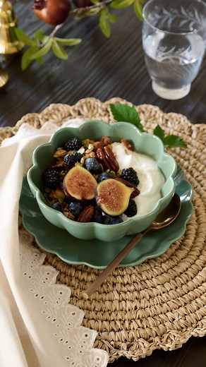 magnolia on Instagram: "Embrace slow mornings and elevate everyday meals with our fall tabletop collections. Shop this favorite in tabletop: the Scalloped Collection in Seagrass at magnolia.com #MagnoliaMarket"