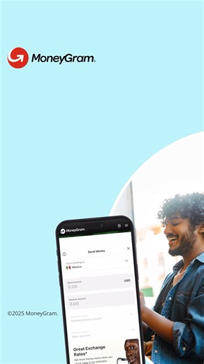 Start with $0 transfer fees and great rates — only in the MoneyGram® app. | MoneyGram