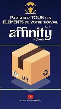 NEVER send an Affinity file without this again 📦 | Package feature